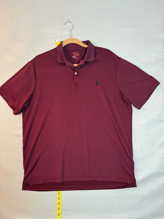 Polo Ralph Lauren Other - Polo by Ralph Lauren Maroon Short-Sleeve Performance Polo